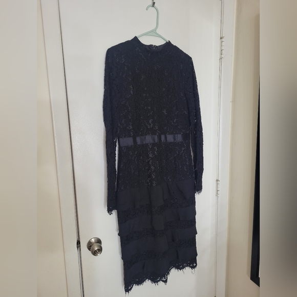 Rachel Parcell black lace dress - Picture 3 of 5
